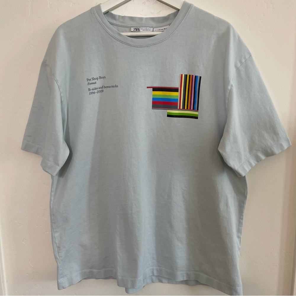 Zara x Pet Shop Boys Format 1996-2009 B-Sides and Bonus Tracks Shirt